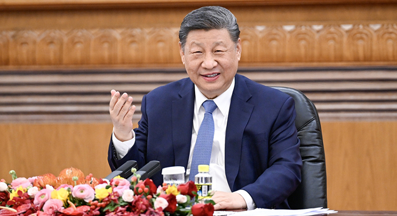 習(xí)近平會(huì)見(jiàn)國(guó)際工商界代表